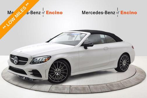 Polar White 2022 Mercedes-Benz C-Class Cabriolet