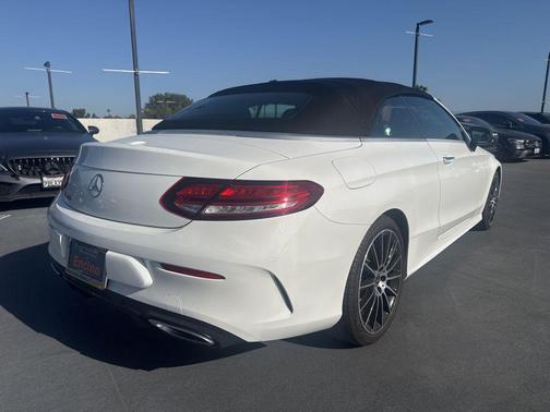 Polar White 2022 Mercedes-Benz C-Class Cabriolet