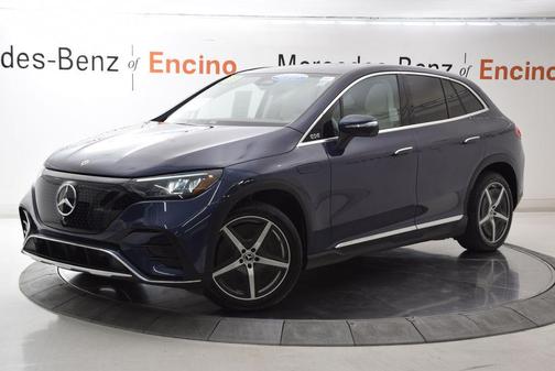 Twilight Blue Metallic 2023 Mercedes-Benz EQE 500 4MATIC