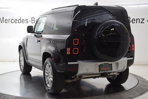 Santorini Black Metallic 2025 Land Rover Defender 90 P300 S