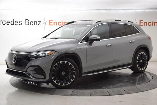 Alpine Grey 2026 Mercedes-Benz EQS 550 550 SUV