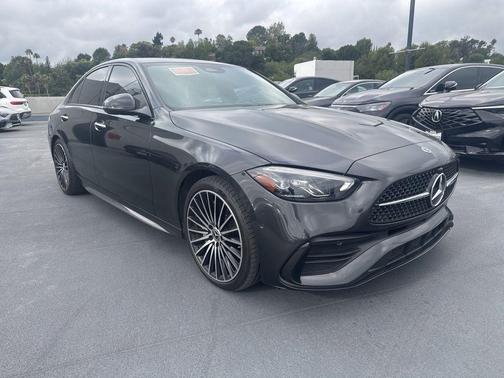 Graphite Grey Metallic 2023 Mercedes-Benz C-Class Sedan