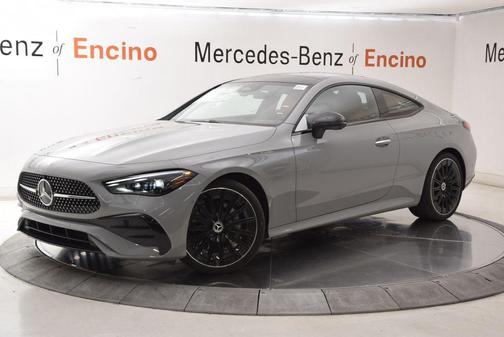 Alpine Grey 2026 Mercedes-Benz CLE 300 4MATIC Coupe