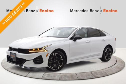 Glacial White Pearl 2024 Kia K5 GT-Line