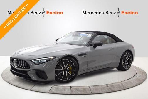 MANUFAKTUR Alpine Grey Non-Metallic 2022 Mercedes-Benz AMG SL 55 Base