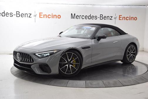 MANUFAKTUR Alpine Grey Non-Metallic 2022 Mercedes-Benz AMG SL 55 Base