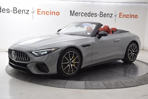 MANUFAKTUR Alpine Grey Non-Metallic 2022 Mercedes-Benz AMG SL 55 Base