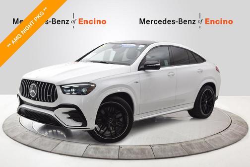 Polar White 2026 Mercedes-Benz AMG GLE 53e 4MATIC+ Coupe