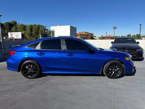 Aegean Blue Metallic 2022 Honda Civic Si Base
