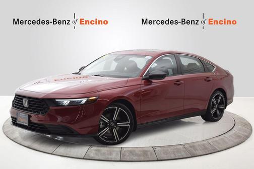 Radiant Red Metallic 2023 Honda Accord Hybrid Sport