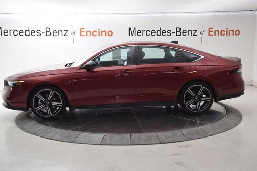 Radiant Red Metallic 2023 Honda Accord Hybrid Sport