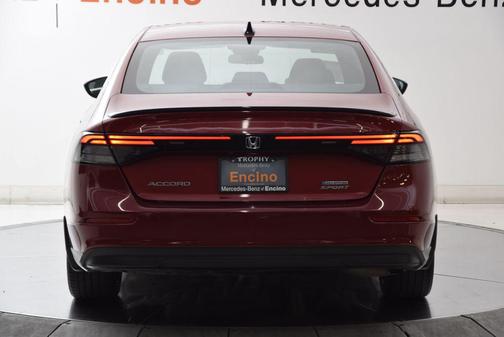 Radiant Red Metallic 2023 Honda Accord Hybrid Sport