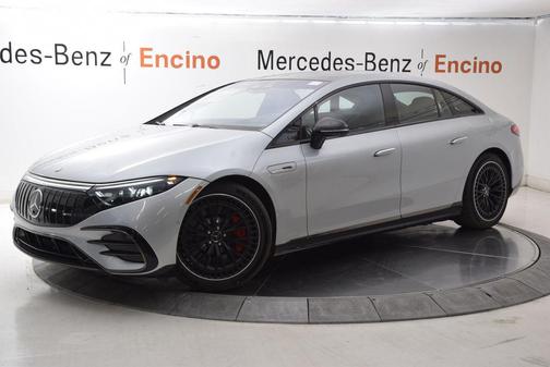 Cirrus Silver 2025 Mercedes-Benz AMG EQS 4MATIC