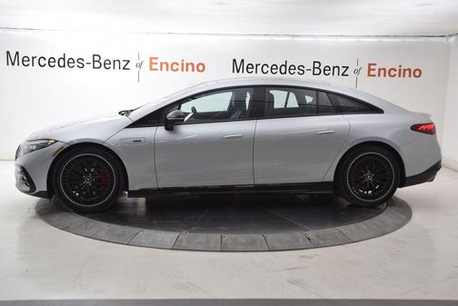 Cirrus Silver 2025 Mercedes-Benz AMG EQS 4MATIC
