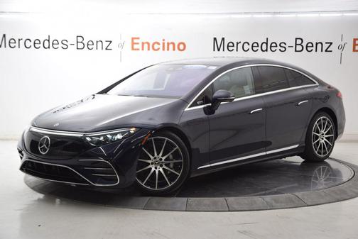 Nautical Blue 2023 Mercedes-Benz EQS 450 4MATIC