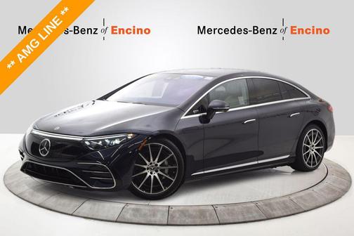 Nautical Blue 2023 Mercedes-Benz EQS 450 4MATIC