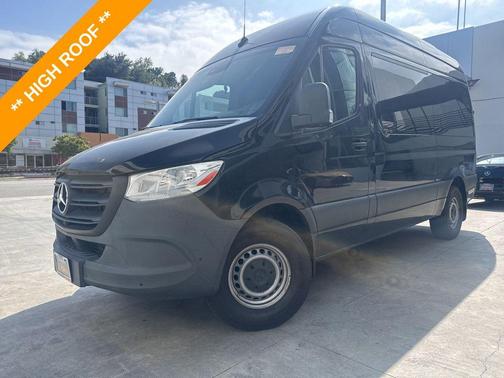 Jet Black 2024 Mercedes-Benz Sprinter 2500 Standard Roof