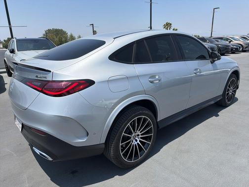 Cirrus Silver Metallic 2024 Mercedes-Benz GLC 300 4MATIC Coupe