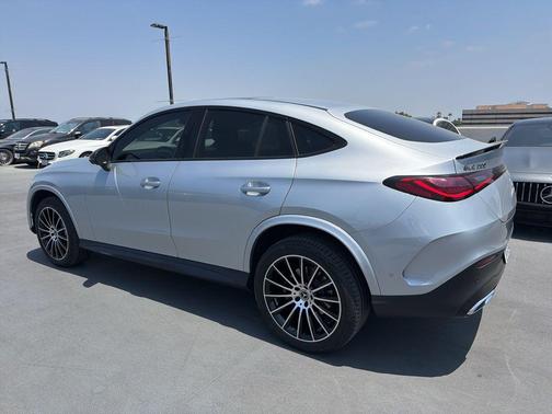 Cirrus Silver Metallic 2024 Mercedes-Benz GLC 300 4MATIC Coupe
