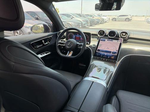 Cirrus Silver Metallic 2024 Mercedes-Benz GLC 300 4MATIC Coupe