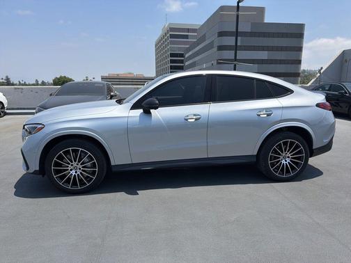Cirrus Silver Metallic 2024 Mercedes-Benz GLC 300 4MATIC Coupe