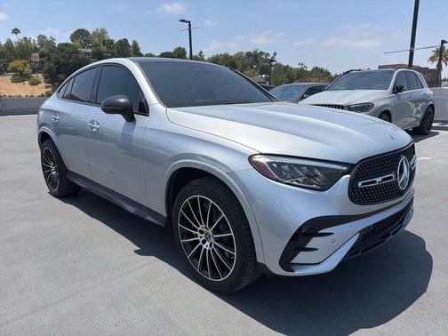 Cirrus Silver Metallic 2024 Mercedes-Benz GLC 300 4MATIC Coupe