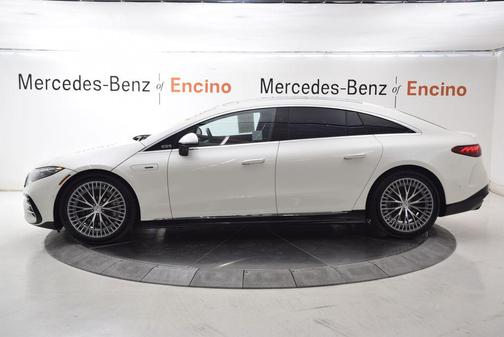 MANUFAKTUR Diamond White Metallic 2023 Mercedes-Benz AMG EQS 4MATIC+