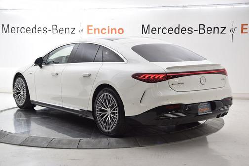 MANUFAKTUR Diamond White Metallic 2023 Mercedes-Benz AMG EQS 4MATIC+