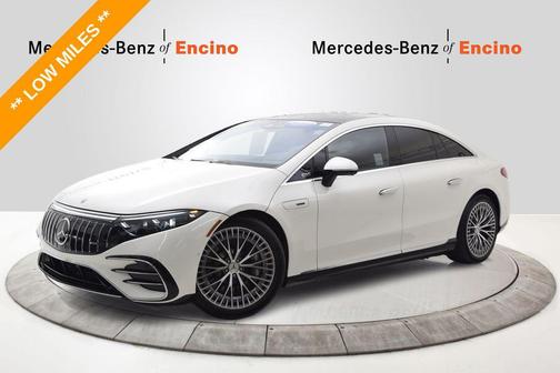 MANUFAKTUR Diamond White Metallic 2023 Mercedes-Benz AMG EQS 4MATIC+
