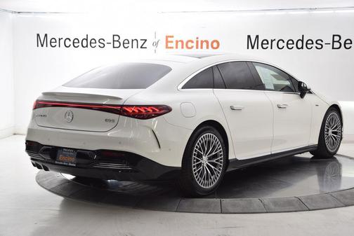 MANUFAKTUR Diamond White Metallic 2023 Mercedes-Benz AMG EQS 4MATIC+