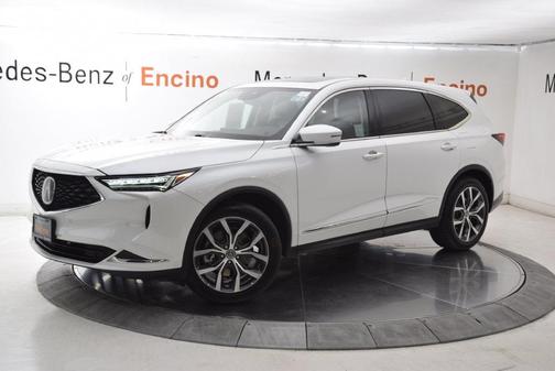 Platinum White Pearl 2022 Acura MDX Technology Package