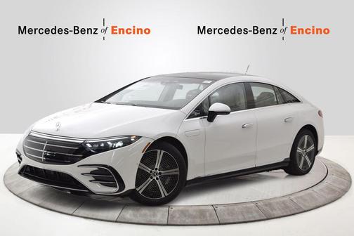 Polar White 2026 Mercedes-Benz EQS 450 4MATIC