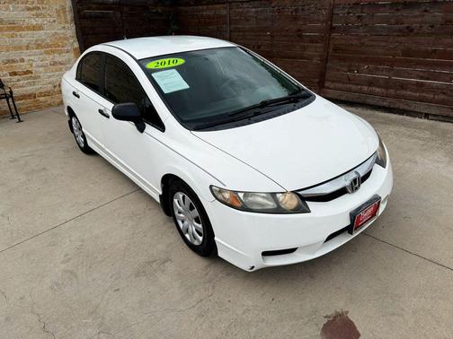 Taffeta White 2010 Honda Civic DX-VP
