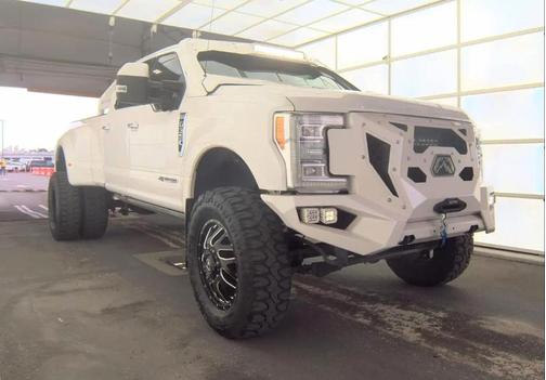 WHITE 2018 Ford F-350 SUPER DUTY LMITED DRW CREW PICKUP 4WD