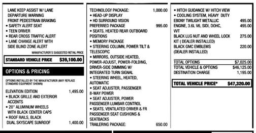 2021 GMC Acadia FWD SLT