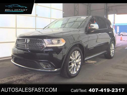 Brilliant Black Crystal Pearlcoat 2015 Dodge Durango Citadel