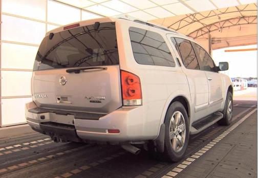 Brilliant Silver 2014 Nissan Armada Platinum