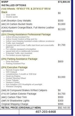 2021 BMW M3 Competition Sedan