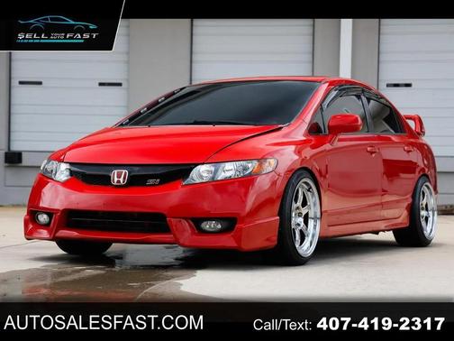 Rallye Red 2009 Honda Civic Si