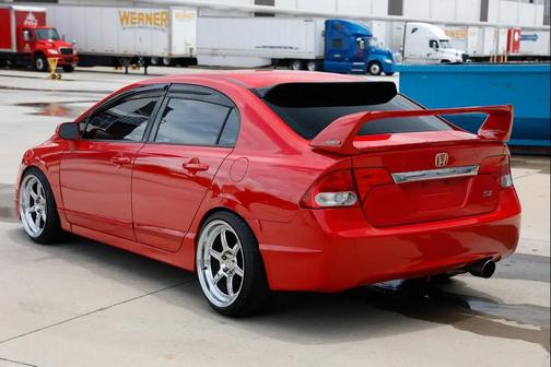 Rallye Red 2009 Honda Civic Si