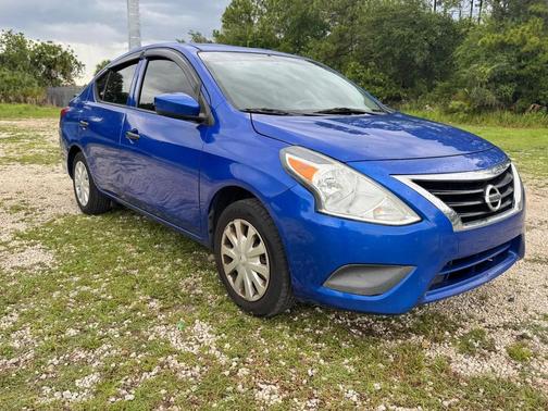 BLUE 2017 Nissan Versa 1.6 S+
