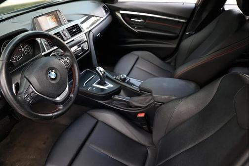 BLACK 2016 BMW 328 SPORT LINE 4DR SEDAN