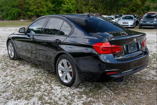 BLACK 2016 BMW 328 SPORT LINE 4DR SEDAN