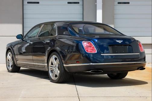 BLUE 2012 Bentley Mulsanne 6.8L V8 4DR SEDAN RWD