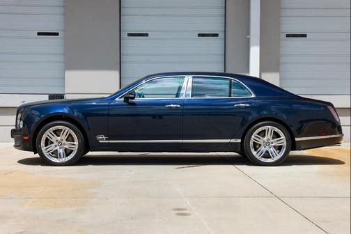 BLUE 2012 Bentley Mulsanne 6.8L V8 4DR SEDAN RWD