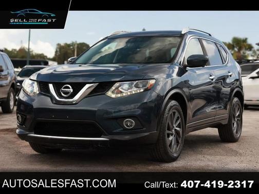 Arctic Blue Metallic 2016 Nissan Rogue SL