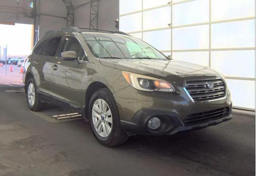 Wilderness Green Metallic 2015 Subaru Outback 2.5i Premium