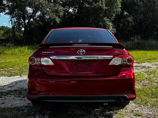Barcelona Red Metallic 2011 Toyota Corolla S