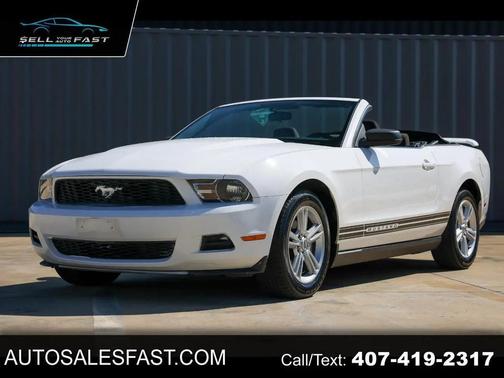 Performance White 2010 Ford Mustang Premium