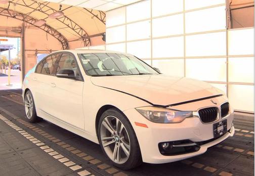 WHITE 2014 BMW 328 2.0L 4DR SEDAN RWD